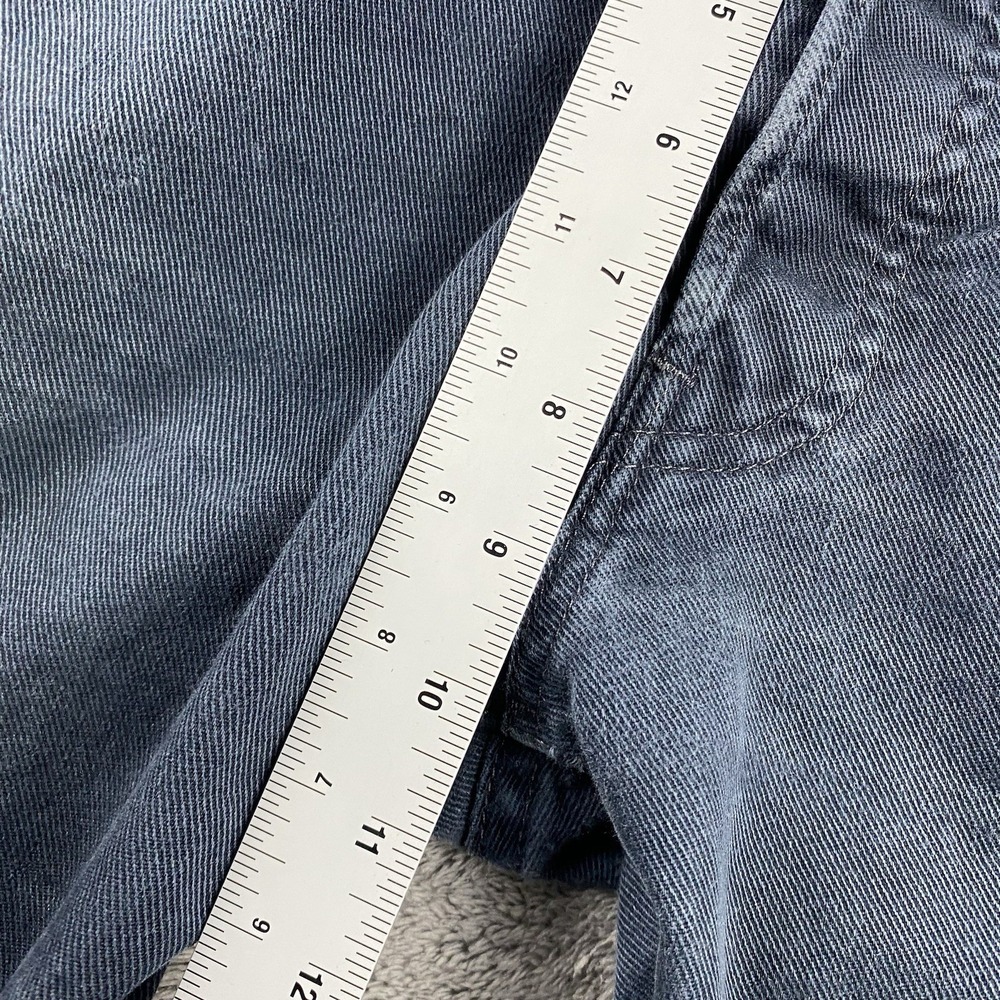 Levis 551 Straight Leg Jeans Mens 32x30 Black Denim‎ Button Fly Mid Rise - Picture 8 of 15